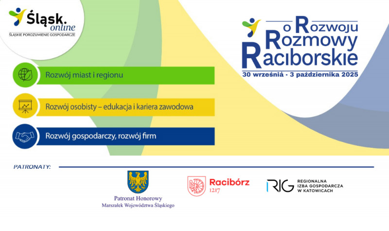 Cztery dni dialogu o rozwoju. Urban Lab miejscem konferencji i debat "Raciborskich Rozmów o Rozwoju - II"